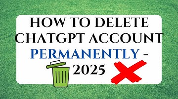 How to Delete ChatGPT Account Permanently - 2025.
