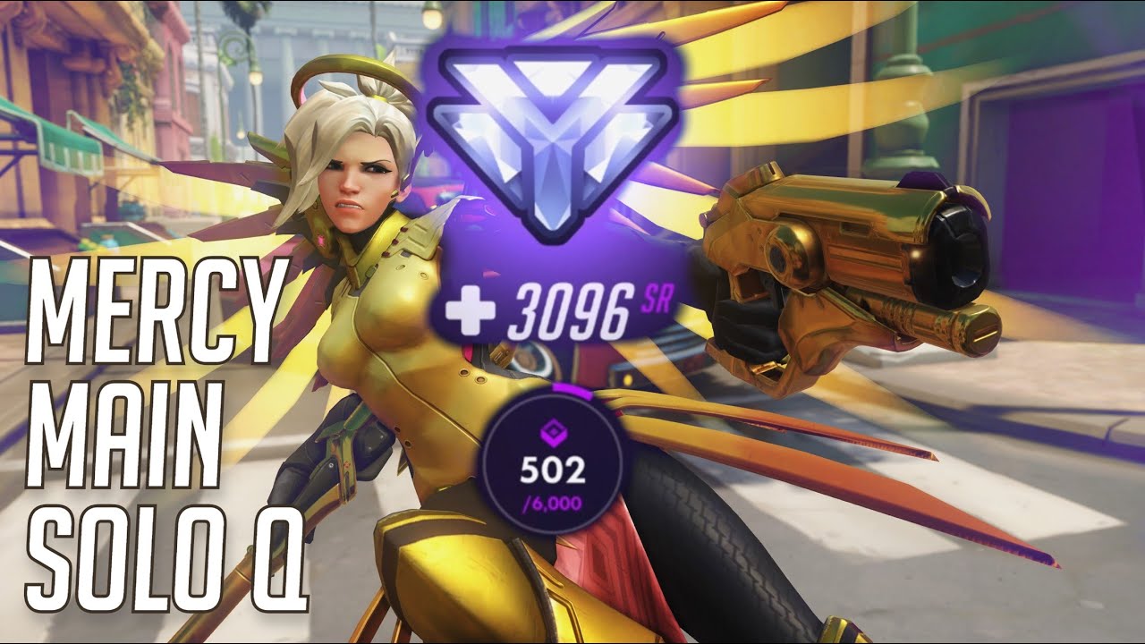 Mercy Solo Q - Diamond to Master 3096 Numbani