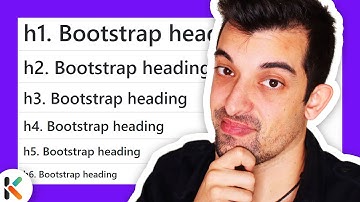 💜 Qué puedes hacer con las TIPOGRAFÍAS en Bootstrap 5