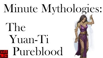 Sneaky Snake Spies - the DnD Yuan-Ti Pureblood