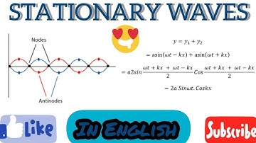 EQUATION OF STANDING WAVES | NODES & ANTI NODES |ENGLISH LANGUAGE | PHYSICS | EASY LEARNING