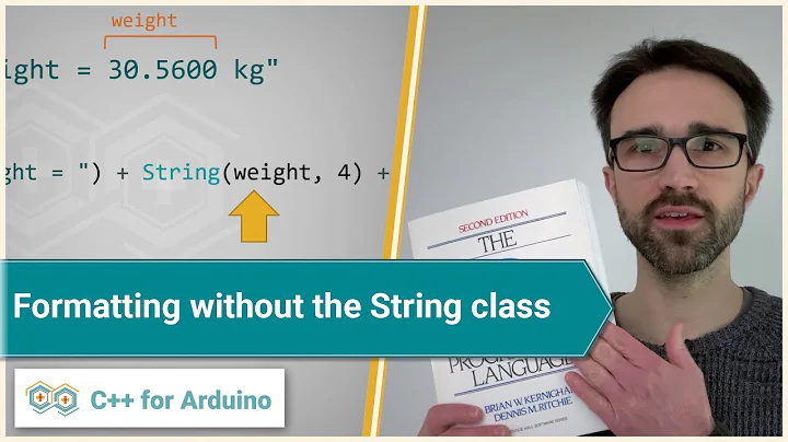 How to format strings without the String class