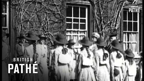 Princess Mary With Girl Guides (1910-1919)
