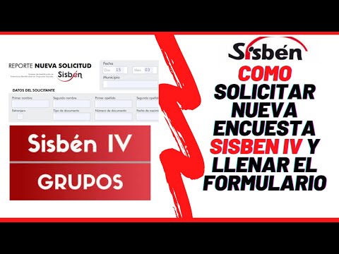 ✅COMO SOLICITAR LA NUEVA ENCUESTA DEL SISBEN 4 Y LLENAR EL FORMULARIO #SISBEN4