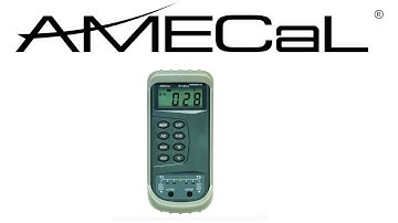 Dual Input Industrial Thermometer for Type K Thermocouples | AMECaL ST-9612