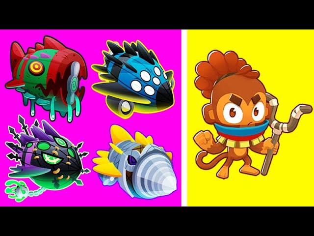 TODOS OS BOSSES VS DOMADOR DE FERAS - BLOONS TD 6 