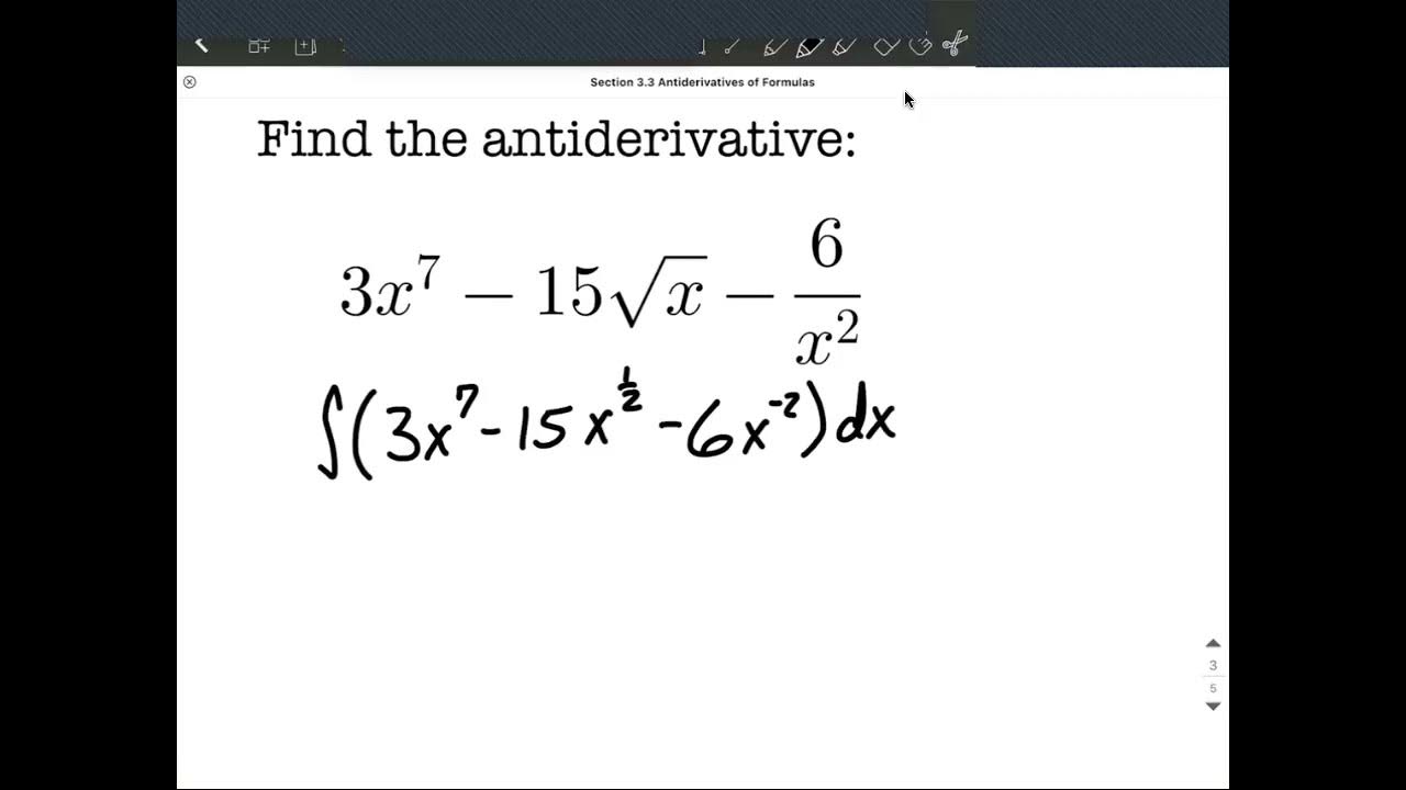 Antiderivative Of Power Square Root And Reciprocal Squared YouTube antiderivative-of-power-square-root-and-reciprocal-squared-youtube