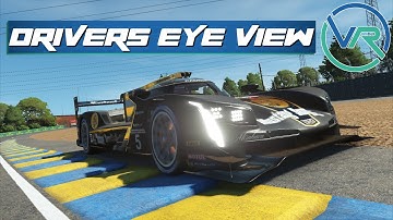 Amazing lap of Le Mans in VR I rFactor 2