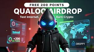 💰 FREE 200 Points Instantly! Qualoo Airdrop Guide (Early Users Win)