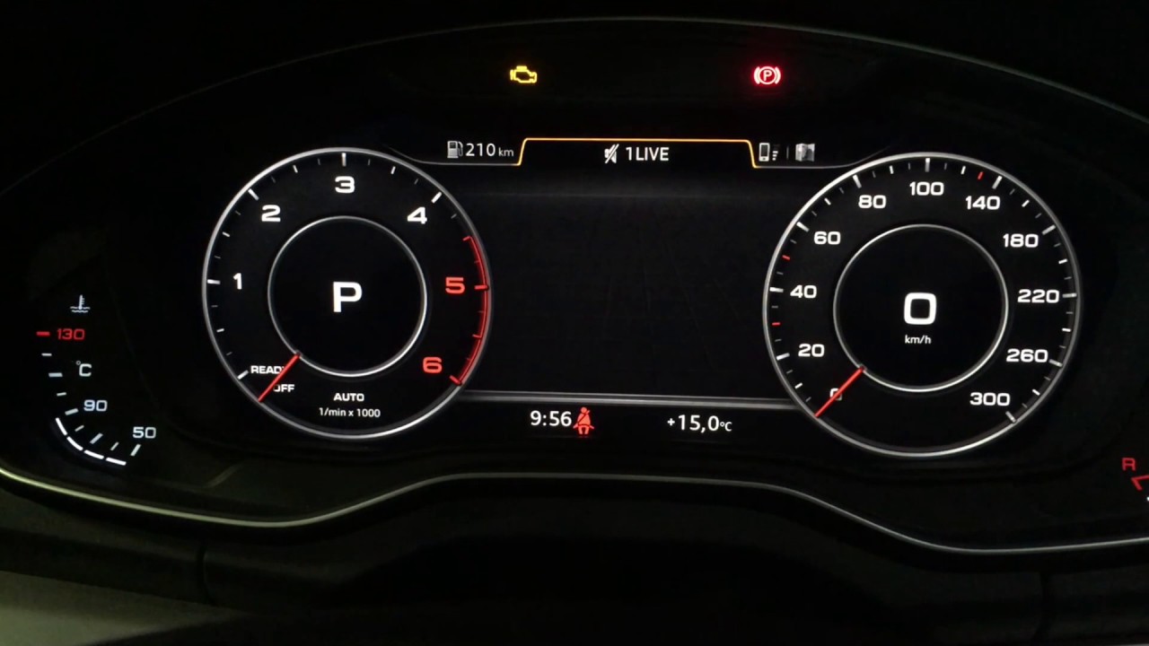 Audi Virtual Cockpit Audi Q5 Youtube