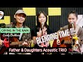 CRYING IN THE RAIN_(Everly Brothers)_COVER Father &amp; Kids @FRANZRhythm channel ACOUSTIC TRIO Version