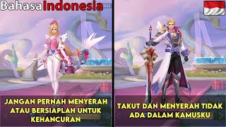 Percakapan Khusus Skin Valentine mobile legend bahasa Indonesia || Dialog Skin Valentine