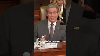 Sec. Bessent Puts Dem Lawmaker in His Place During Heated Exchange on Iran #shorts