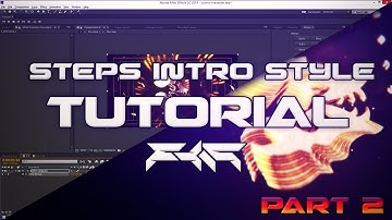 AFTER EFFECTS - HOW TO CREATE A STEP STYLE INTRO - Part 2