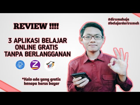 Review 3 Aplikasi Belajar Online Gratis Tanpa Berlangganan !! | Kalau Bisa Gratis Kenapa Harus Bayar