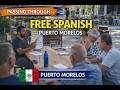 Free Spanish Classes in Puerto Morelos 🇲🇽 Bike Ride to My Lesson