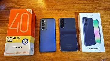 TECNO SPARK 40 PRO PLUS VS SAMSUNG GALAXY A56 5G | SPEED TEST AND FULL COMPARISON 
