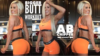 BIGGER BUTT & SMALLER WAIST: Full workouts | NPC Prep 4