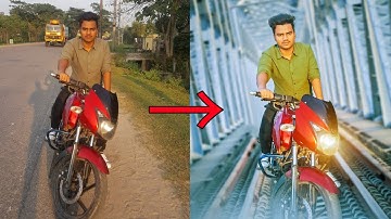 PS touch best manipulation  photo editing tutorial 2020 (Bangla)/ Lightroom cc mobile  tutorial 2020