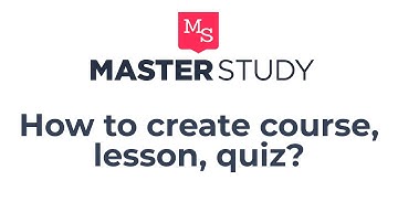 How-to Create an Online Course, Lesson and Quiz in MasterStudy - Education LMS WordPress Theme