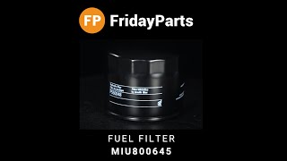 Fuel Filter MIU800645 for John Deere Tractor 2520 2720 3005 3032E 3203 3320