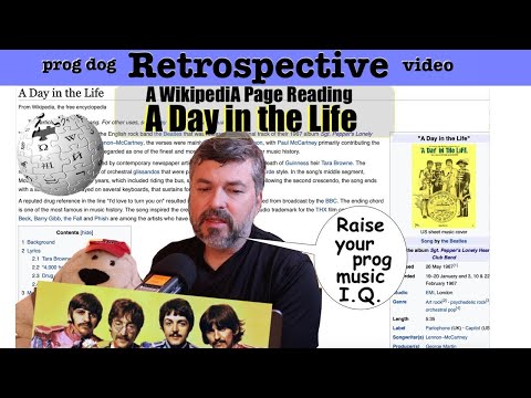 การอ่านหน้า Wikipedia | หนึ่งวันในชีวิต | Beatles Proto Prog