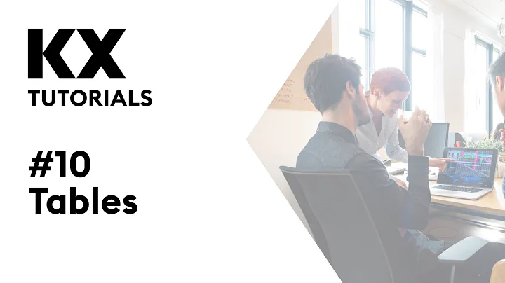 Intro to kdb+ and q | Tutorial #10 | Tables