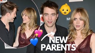 Robert Pattinson and suki Waterhouse step out with newborn after welcoming their first child.
