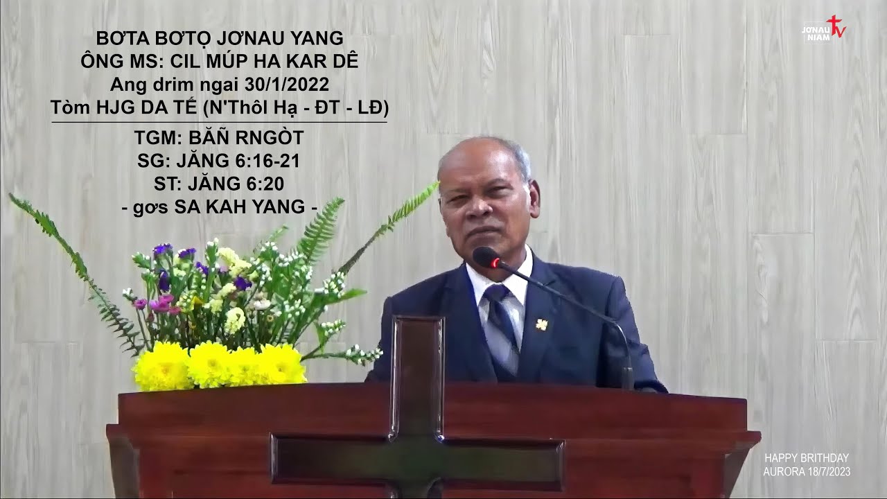 BƠTA BƠTỌ JƠNAU YANG ÔNG MS: CIL MÚP HA KAR DÊ (drim ngai 30/1/2022) TÒM HJG DA TẾ | JƠNAU NIAM TV