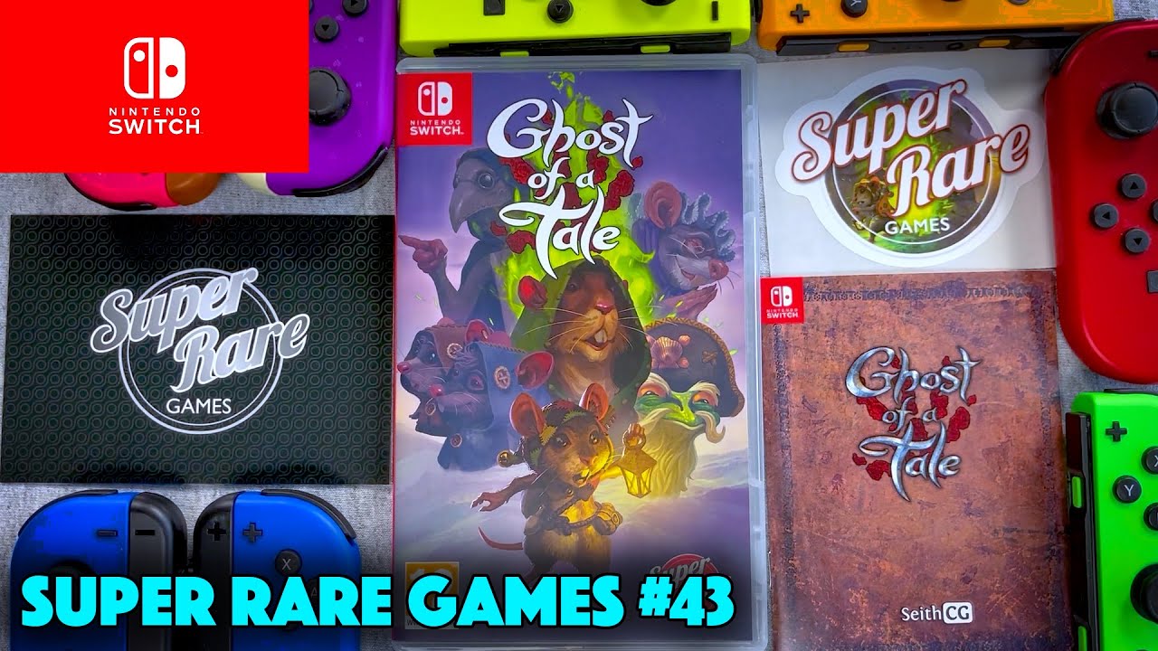 UNBOXING! Ghost of a Tale Collector's Edition - Nintendo Switch  -Super Rare Games #43