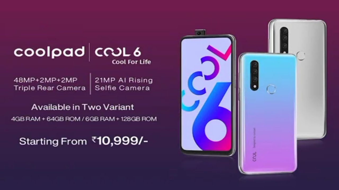 Coolpad 6 introduction ⚡confirmed launch in India ⚡Price and Release Date