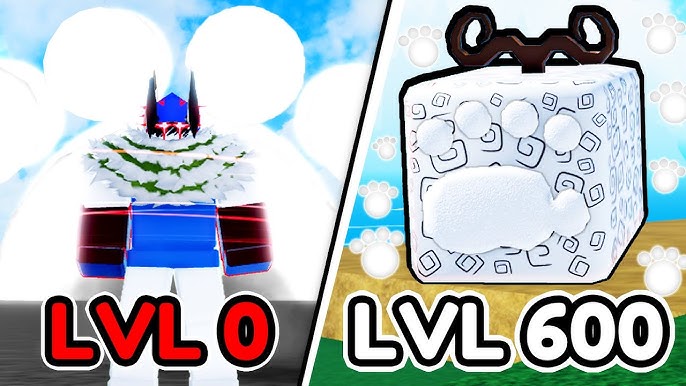 Noob to Pro Using The New PAW Fruit in Fruit Battlegrounds ❄️ (ROBLOX) 