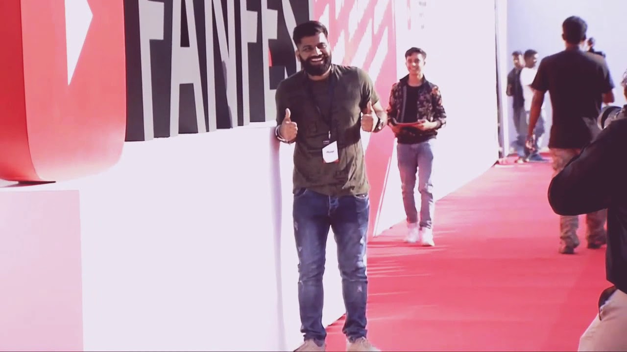 CarryMinati @ Youtube FanFest 2018 || Mumbai