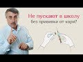 Не пускают в школу без прививки от кори? | Доктор Комаровский