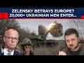دولة تابعة لحلف الناتو تعاني من الاكتظاظ حدود زيلينسكي المتساهلة ترسل 20 ألف شاب أوكراني إلى ألم 