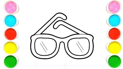 😎 Easy Sunglasses Drawing | Step by Step for Kids & Beginners ✏️🎨
