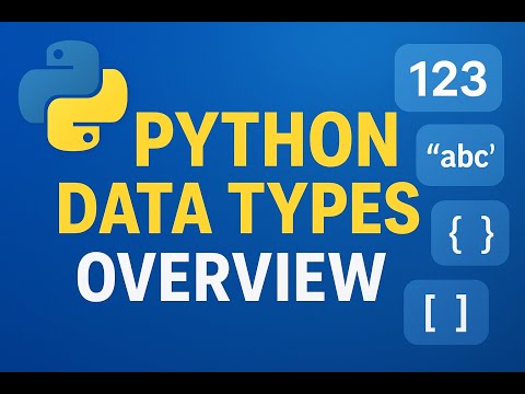 day1 Learn Python in darija 006 Some Data Types Overview