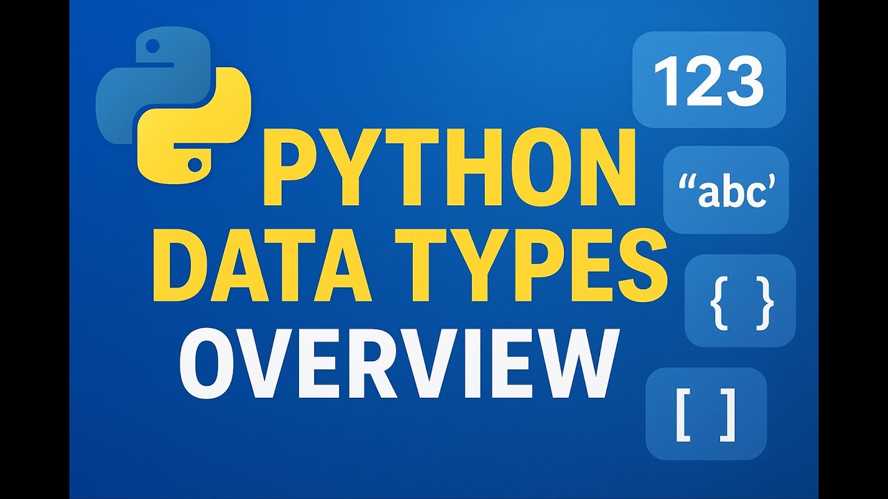 day1: Learn Python in (darija) #006 - Some Data Types Overview - YouTube