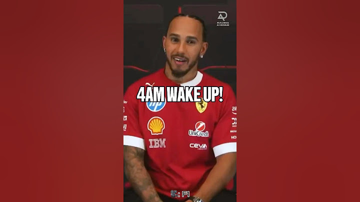 Lewis Hamilton's 4AM Wake-Up For The SF-25