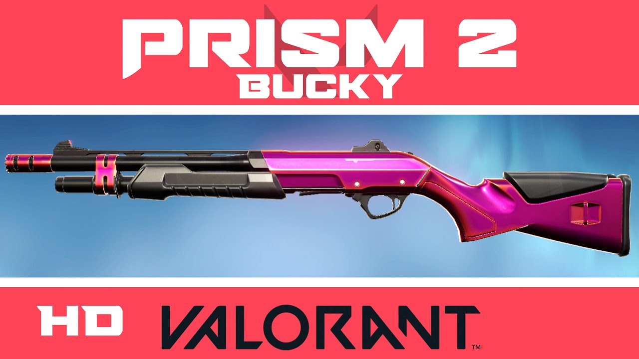 Prism Bucky VALORANT Skin INGAME Prism 2 Skins Showcase YouTube