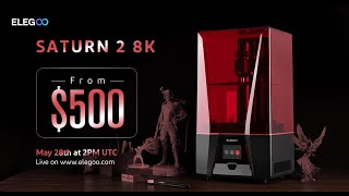 Elegoo Saturn Series 1/2 (S) 8K - Flagship 4K Resolution Resin Printer – NV  LIQUIDATION LLC