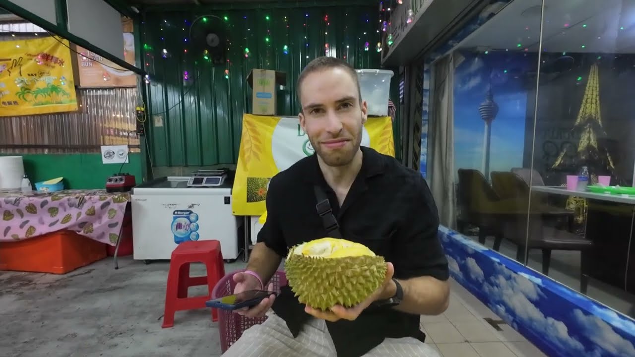 First time trying Durian fruit