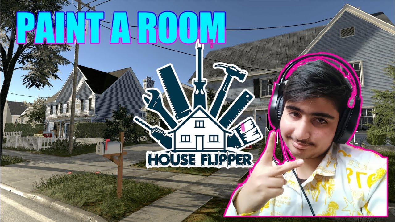 Paint a room 🎨🎨 in House Flipper By NotGamerAnsh YouTube