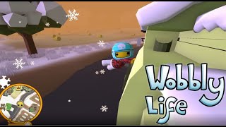 WE UNLOCK THE SNOWMAN OUTFIT IN WOBBLY LIFE FESTIVE CRISTMAS UPDATE