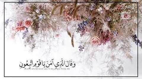 قران كريم بصوت احمد العبيد / اجمل حالات واتس اب دينية / قرائة خاشعة