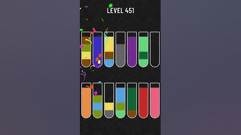 water sort puzzle - level 451