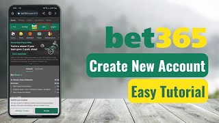 How to Create bet365 Account !