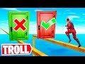 This is THE MOST TROLL Deathrun EVER! (Fortnite Creative Mode)
