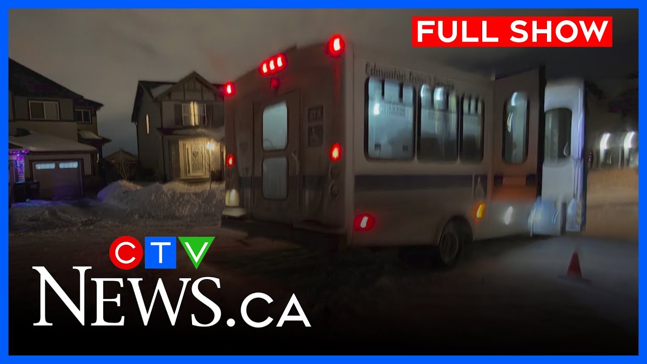 Disabled woman left on DATS bus for hours | CTV News Edmonton at Six for Jan. 14, 2026