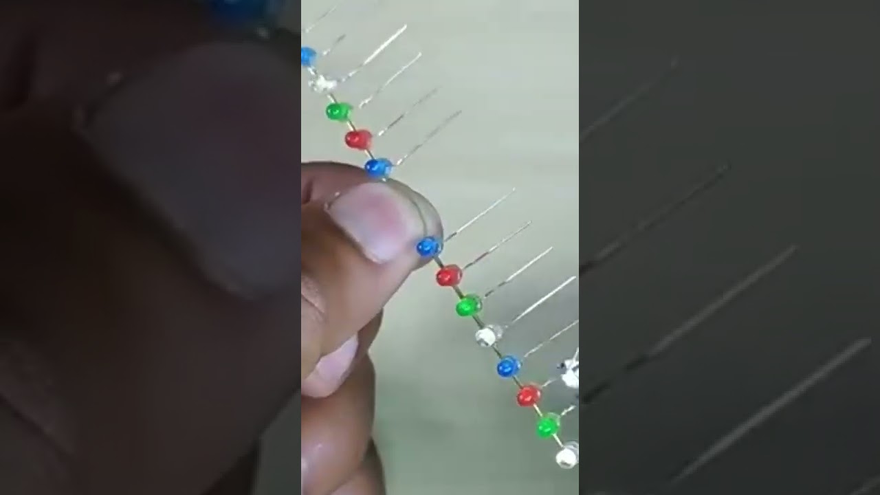 New LED Chaser Using DC Motor 2022 11